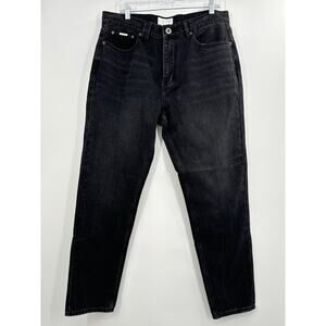 I love ugly jeans black size L waist about 17.5in